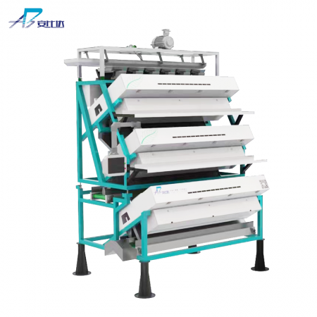 3 Stages color sorting machine for black tea 